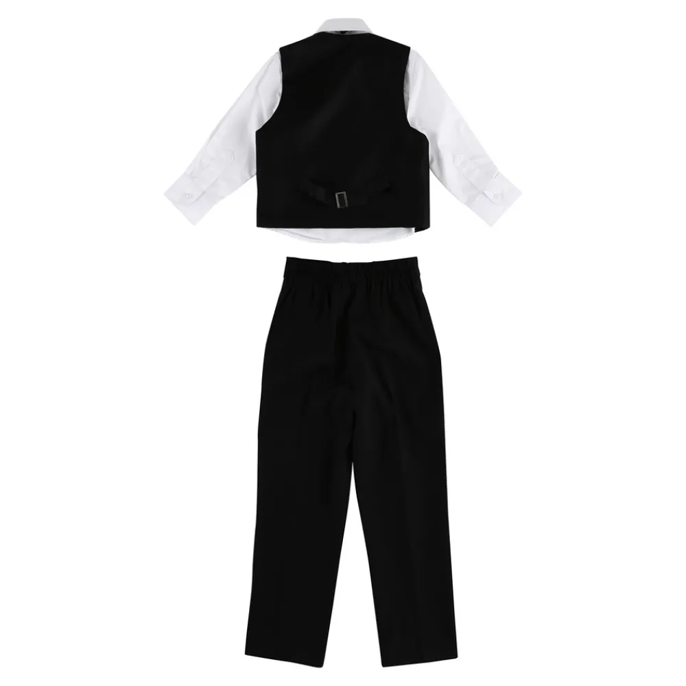 Jocko 4 Delt Festsæt - Sort/Hvid- Juletøj|Festtøj & Tilbehør