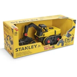 Stanley Junior 3 i 1 Take Apart XL-sæt Gravemaskine- Legetøjsbiler