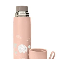 Nuvita 400 ml rustfri stål drikkeflaske PINK- Madkasser & Drikkedunke