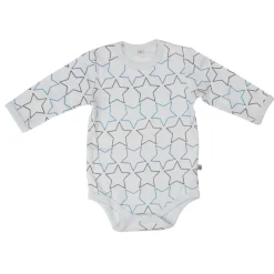 Pippi 4 Stk L/Æ Bodystockings - Lyseblå 700- Multipack|Bodystocking Langærmet