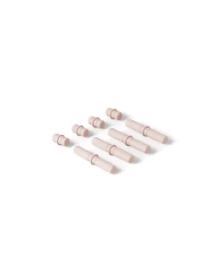 MODU 8 x Connector pegs Soft Rose- Store Byggesæt|Tumlemøbler