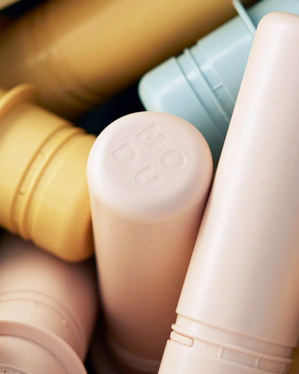 MODU 8 x Connector pegs Soft Rose- Store Byggesæt|Tumlemøbler