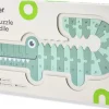 Moover Toys A, B, C krokodille puslespil i grøn- Puslespil