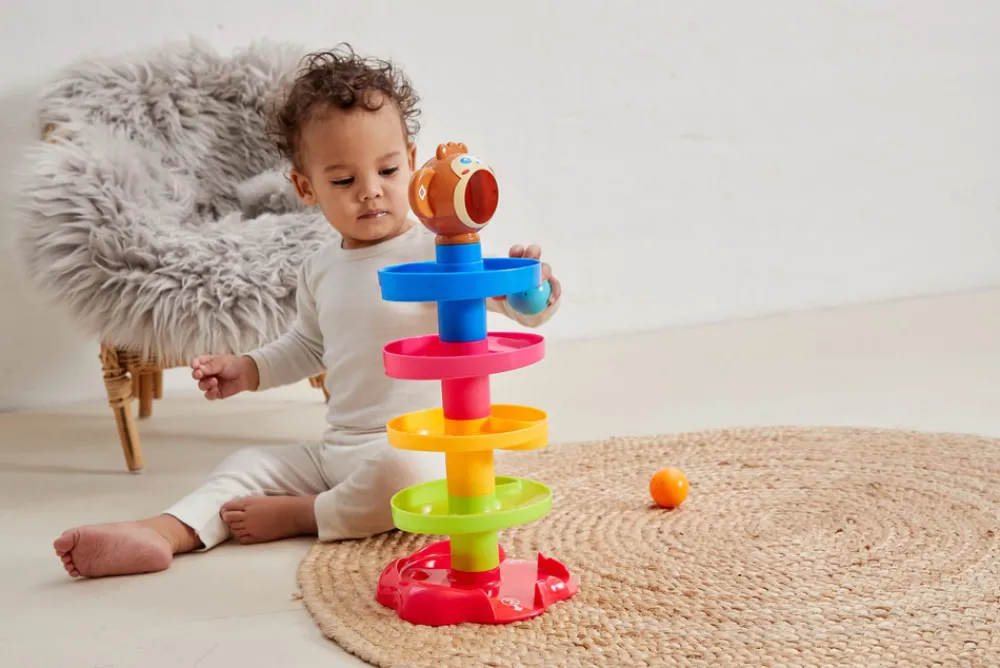 Scandinavian Baby Products Abe Kugle-Rulle-Tårn- Kuglebaner
