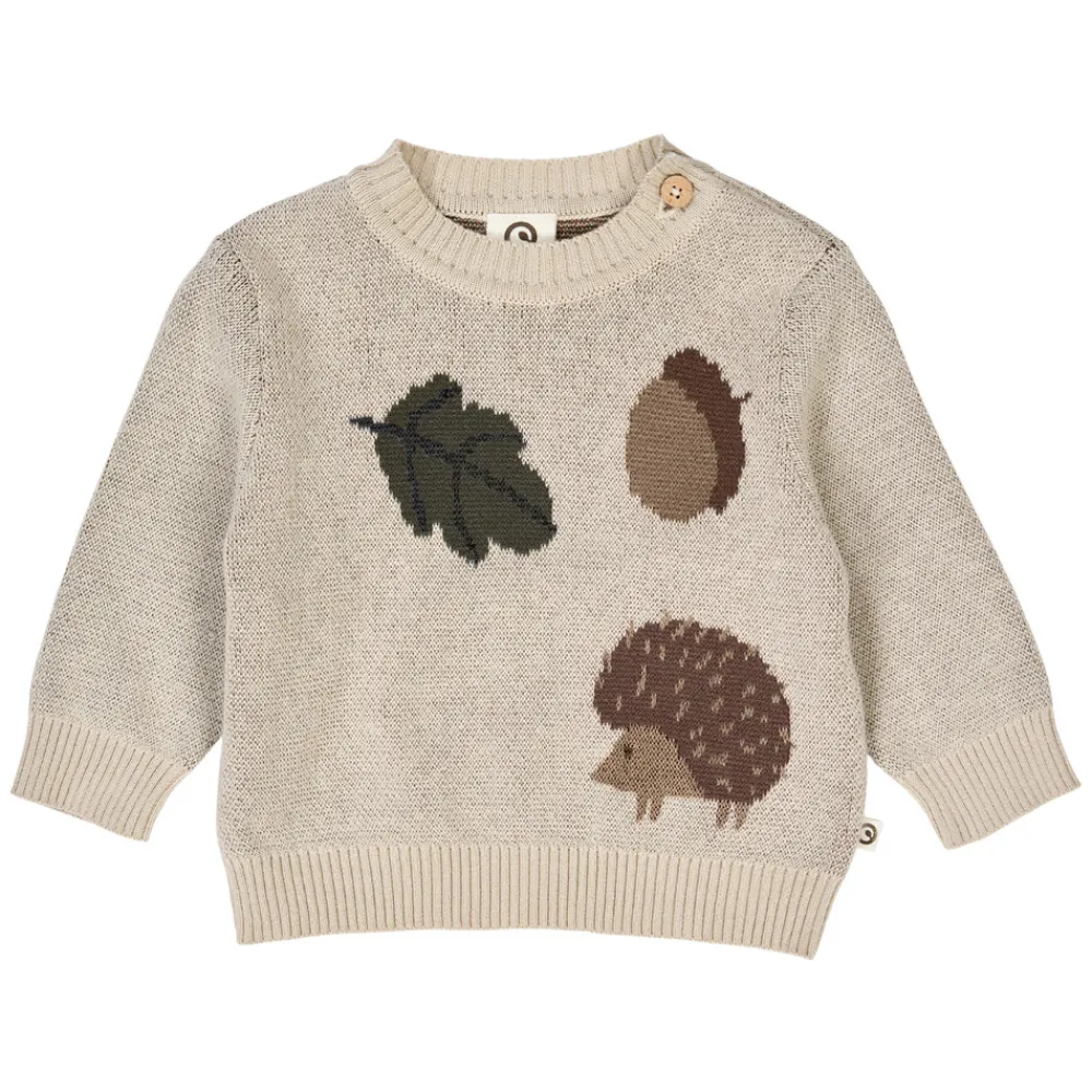 Müsli Acorn Striktrøje - Oak- Cardigans, Veste & Trøjer