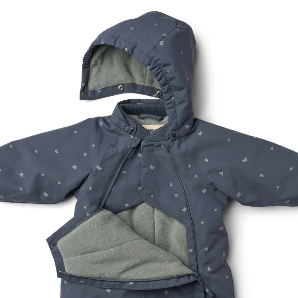 Wheat Adi Flyverdragt - Greyblue letters- Flyverdragter