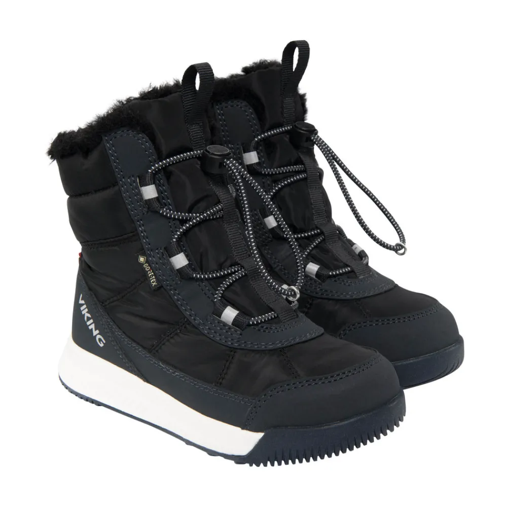 Viking Aery Warm GTX SL - Black/Charcoal- Vinterstøvler