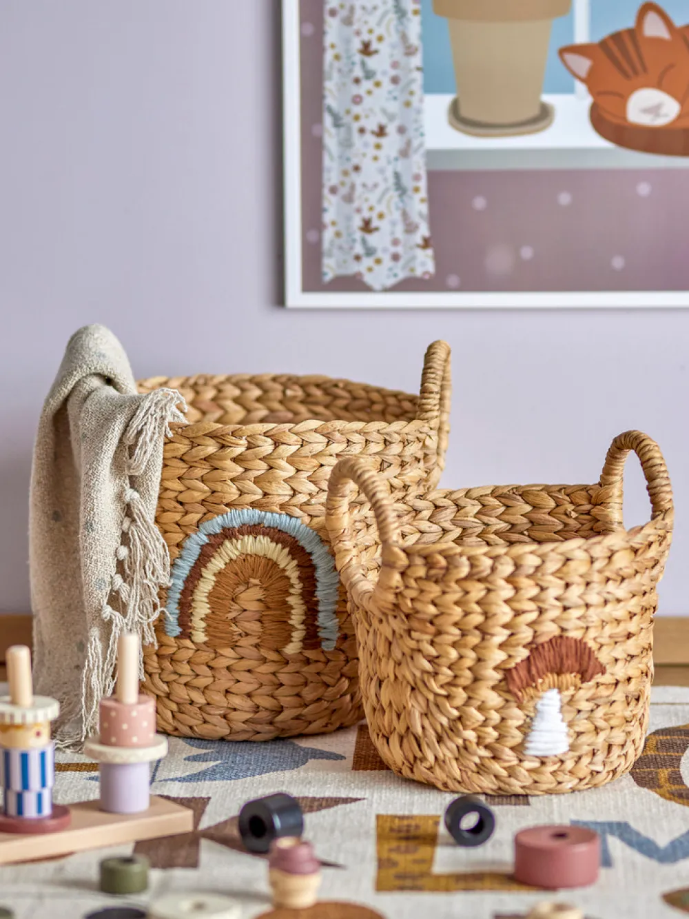 Bloomingvillemini Agnes Kurv, Natur, Vandhyacint-Børn Kurve