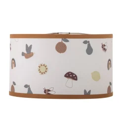 Bloomingvillemini Agnes Lampeskærm, Brun, Bambus-Børn Lamper