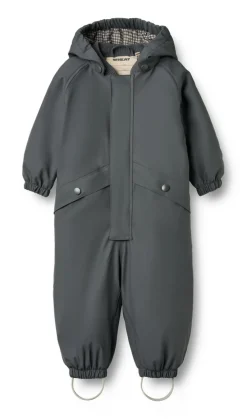 Wheat Aiko Termo Regndragt - Greyblue- Regntøj