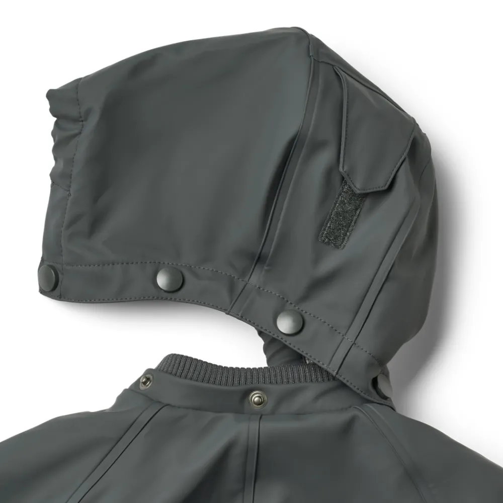 Wheat Aiko Termo Regndragt - Greyblue- Regntøj