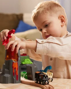Brio Aktiv vulkan med dinosaurer - FSC®- Togbaner & Tog