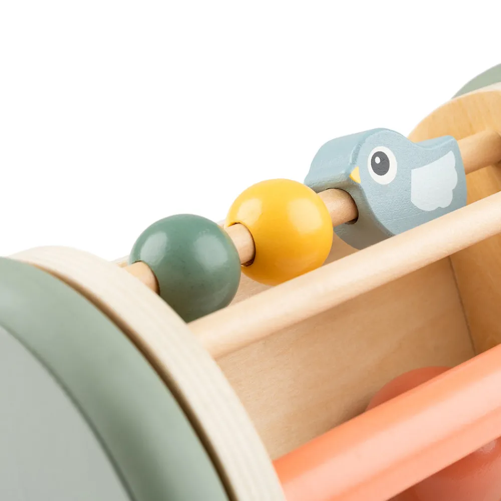 Done By Deer Aktivitets- & rullespejl Birdee Farvemix- Trælegetøj