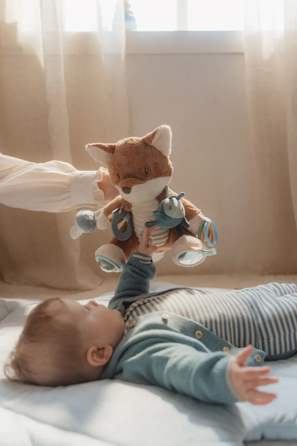 Little Dutch Aktivitetsbamse Ræv - Forest Friends- Bamser