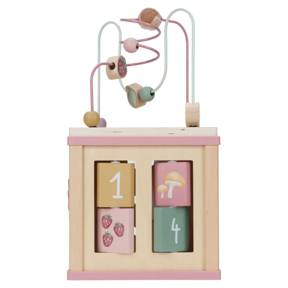 Little Dutch Aktivitetskube Fairy Garden- Aktivitetslegetøj