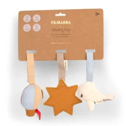 Filibabba Aktivitetslegetøj 3-pak - Dreamy Adventurers- Aktivitetstæpper