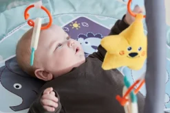 Scandinavian Baby Products Aktivitetsstativ m. 5 stykker legetøj - ZOO- Aktivitetstæpper