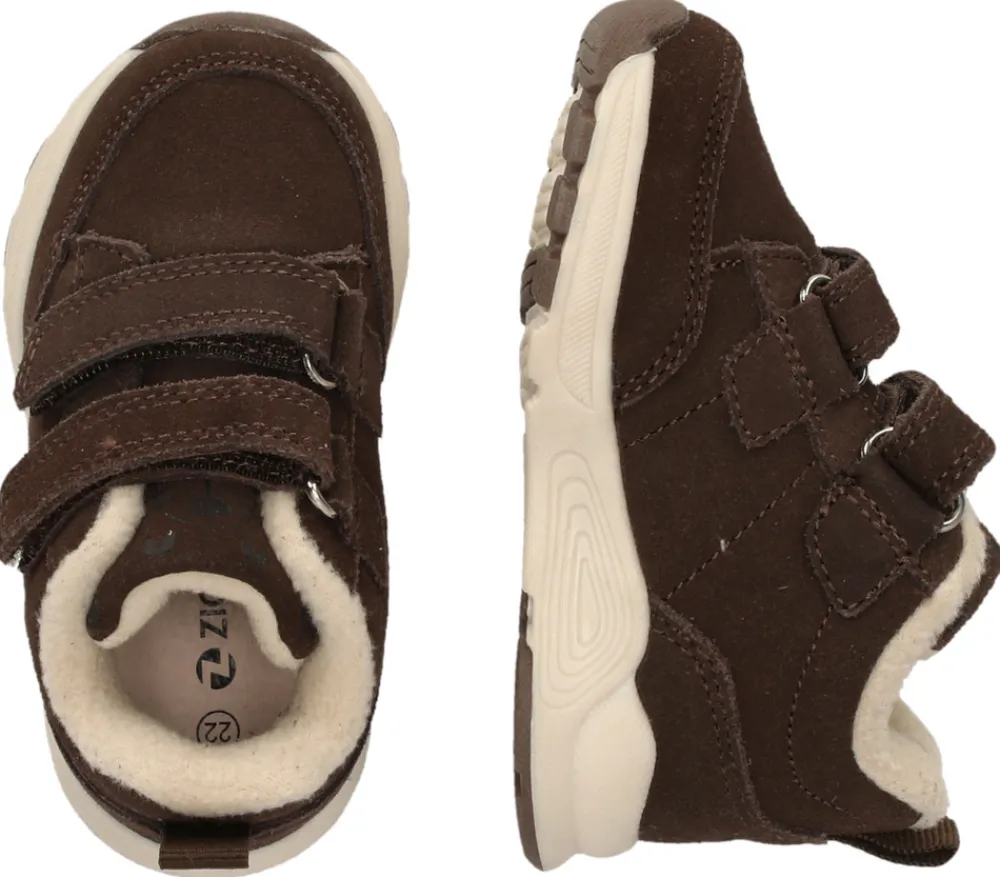 ZIG ZAG Aliano Læder Prewalker - Deep mahogany- Begyndersko