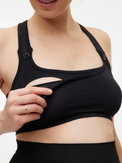 MamaLicious Alisa nursing bra - BLACK- Amme Bh'Er