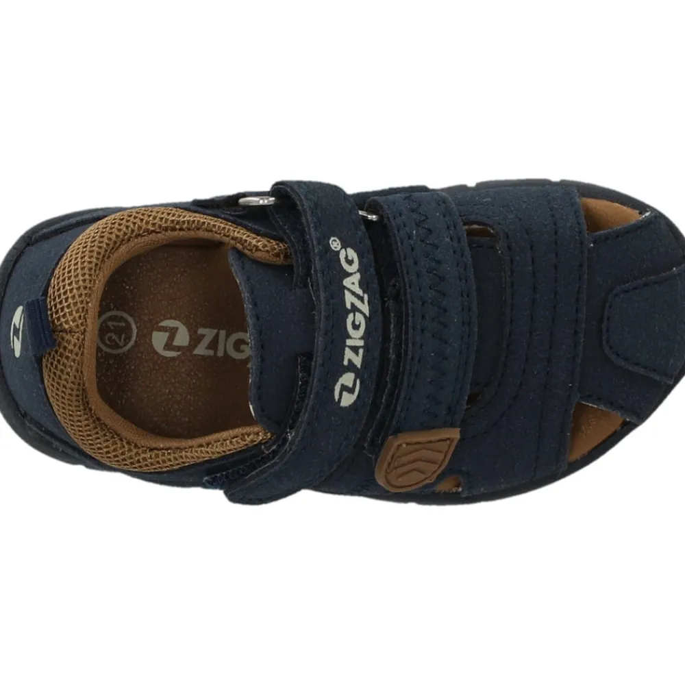 ZIG ZAG Alistair Prewalker Sandal - Navy- Begyndersandaler