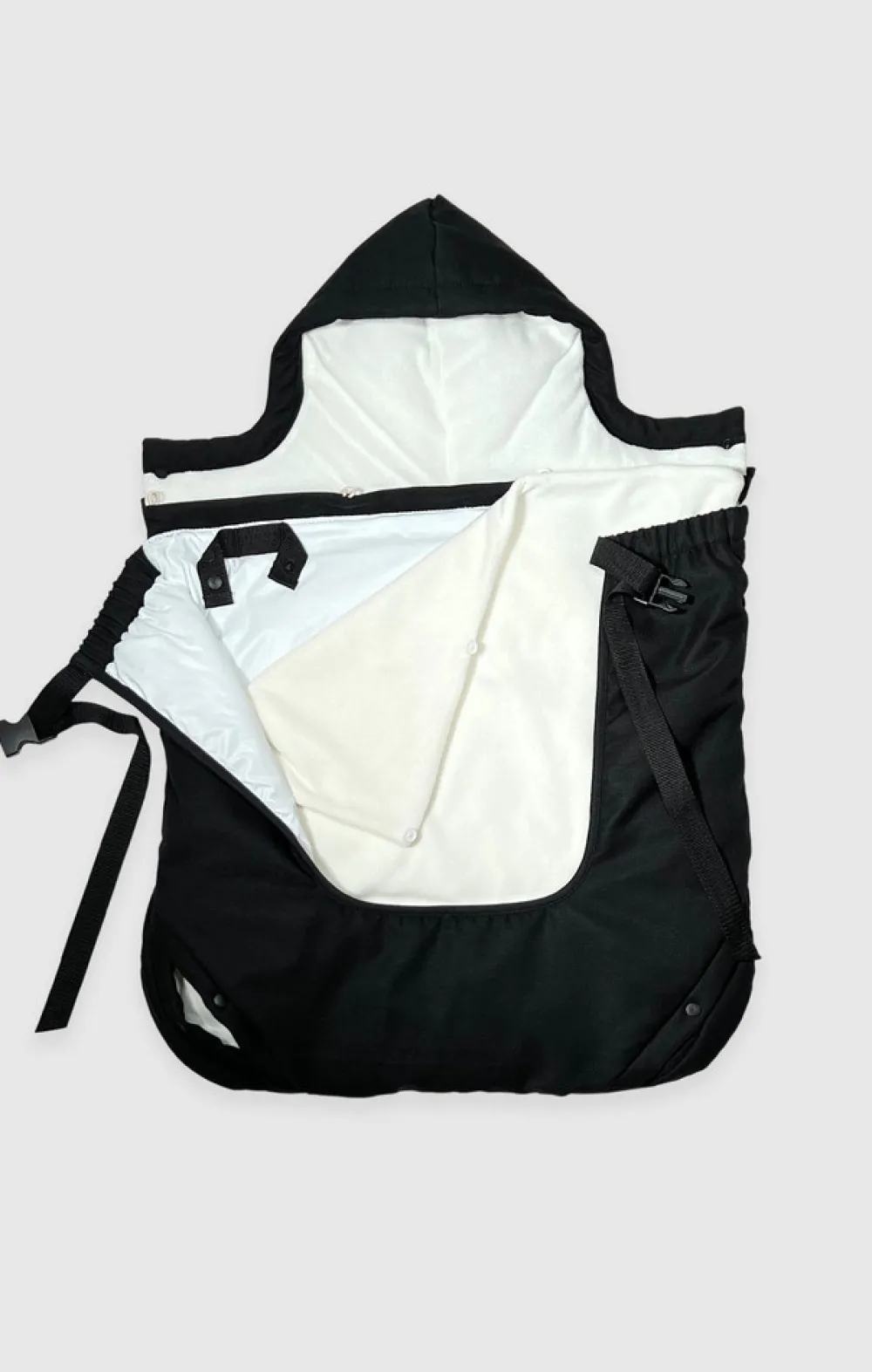 Najell All Weather Cover - Matte black- Bæreseler & Vikler