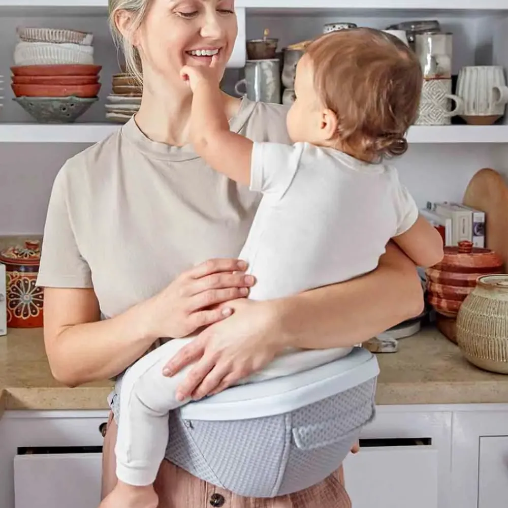 Ergobaby Alta Hoftesæde - Pearl grey- Bæreseler & Vikler