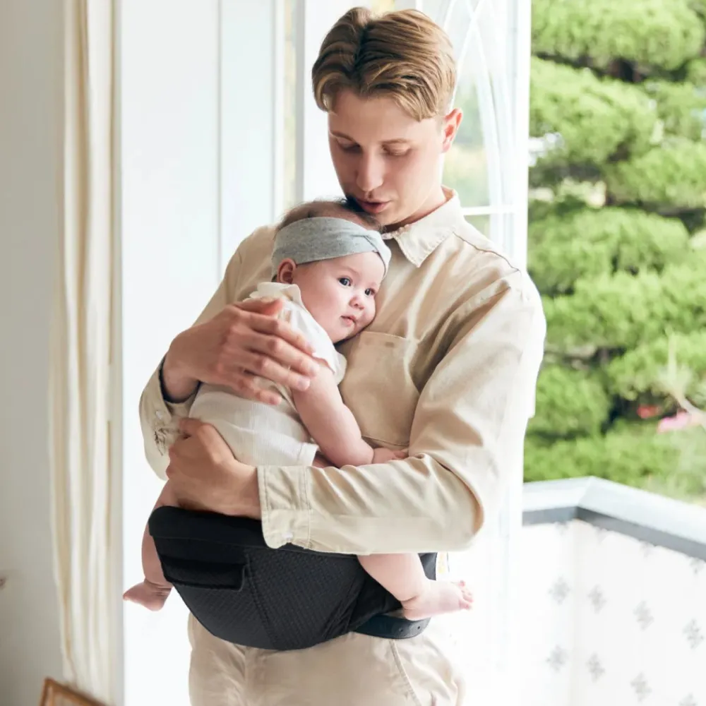 Ergobaby Alta Hoftesæde - Sort- Bæreseler & Vikler