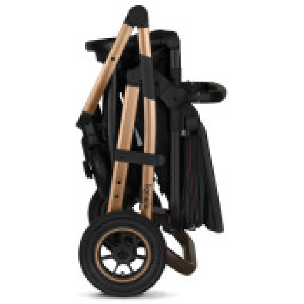 Lionelo Amber 3-i-1 - Black onyx- Kombivognspakker|Vognpakker