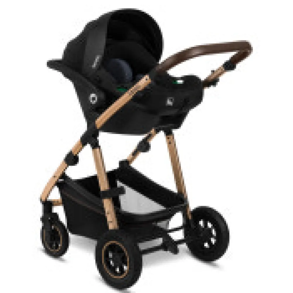 Lionelo Amber 3-i-1 - Black onyx- Kombivognspakker|Vognpakker