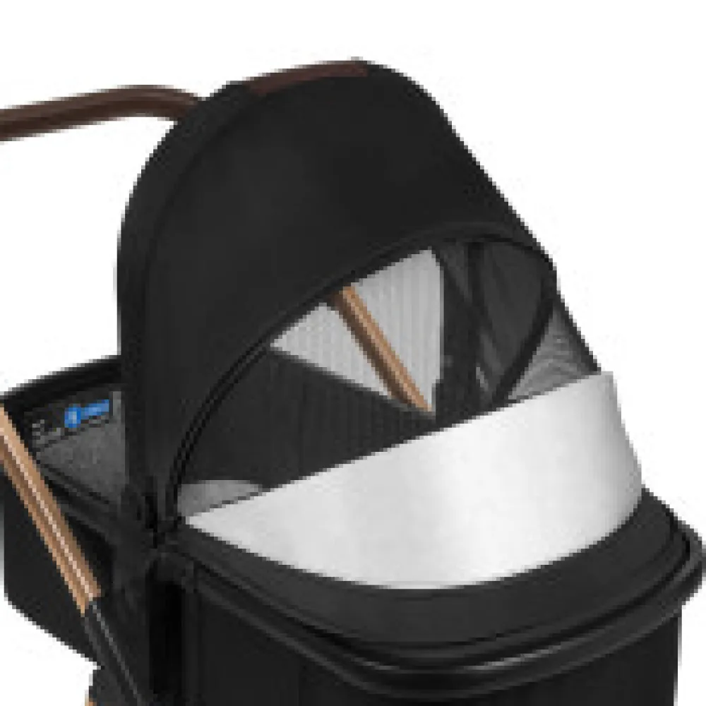 Lionelo Amber 3-i-1 - Black onyx- Kombivognspakker|Vognpakker