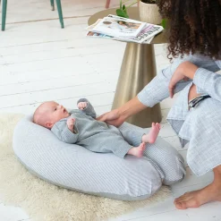 Doomoo Amme og graviditetspude - grå-Børn Graviditetspuder|Ammepuder