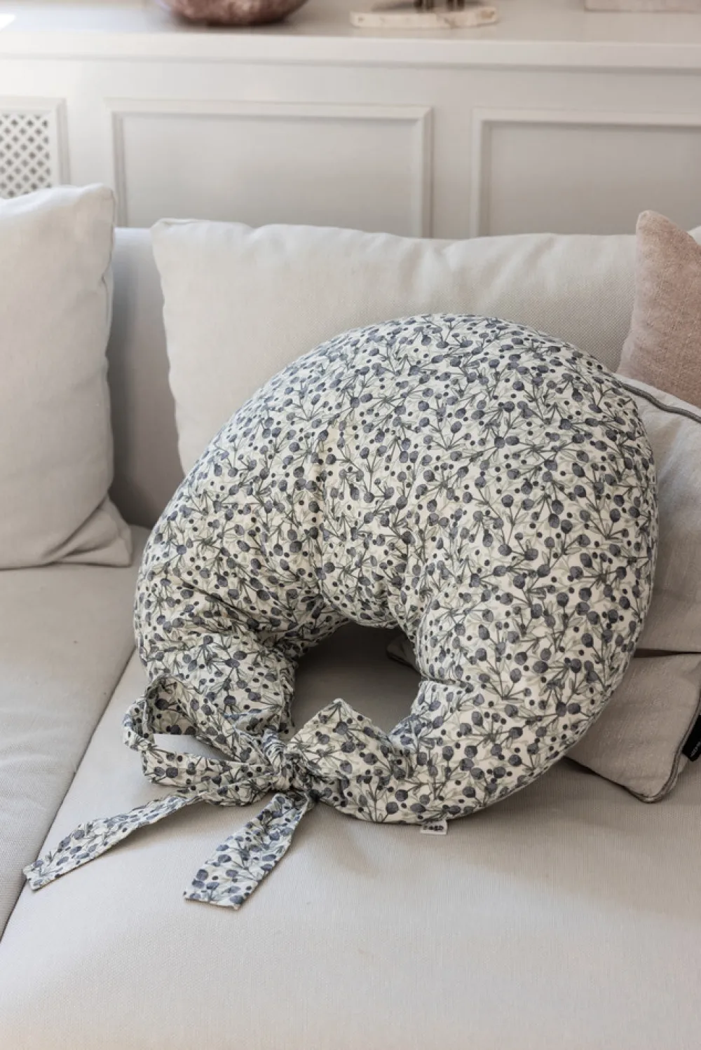 Sebra Ammepude, blue olive, Kapok-Børn Ammepuder|Graviditets- & Ammepuder