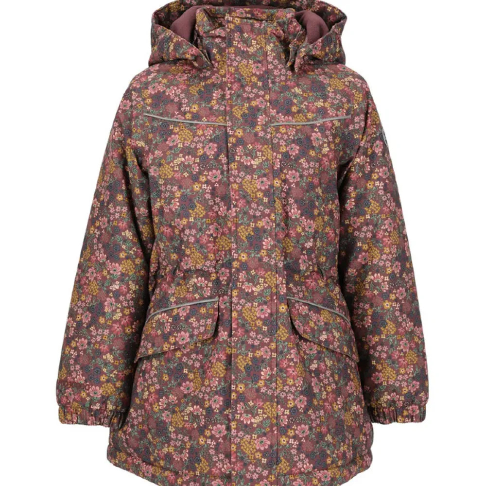 ZIG ZAG Angelina V2 Printet Parka W-Pro 10000 - Dull gold- Vinterjakker & Bukser