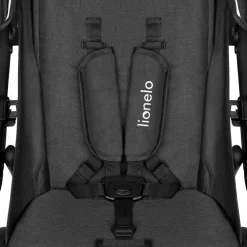 Lionelo Annet Plus klapvogn - black carbon- Klapvogne Med Flade Sæder