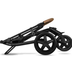 Lionelo Annet Plus klapvogn - stone caramel- Klapvogne Med Flade Sæder