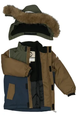 Mikk-Line Anorak Jakke - Olive night- Vinterjakker & Bukser