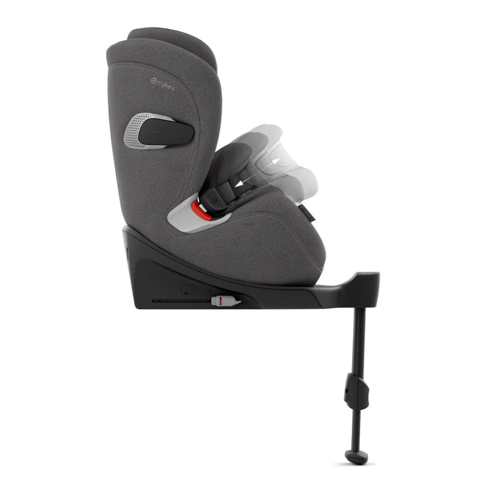 Cybex Anoris T2 I-size Plus - Mirage Grey- Autostole 76-150 Cm (15 Mdr.-12 År)