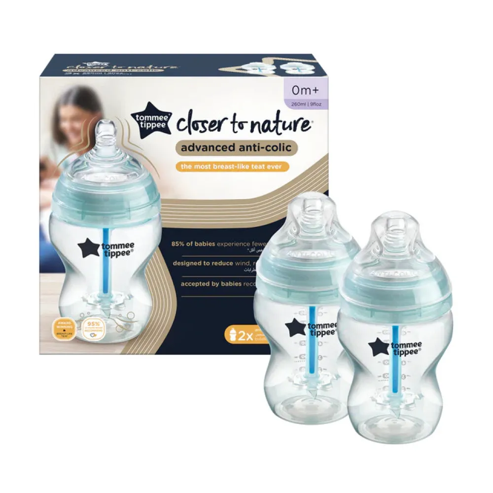 Tommee Tippee Anti-kolik sutteflaske 2X 260ML- Sutteflasker