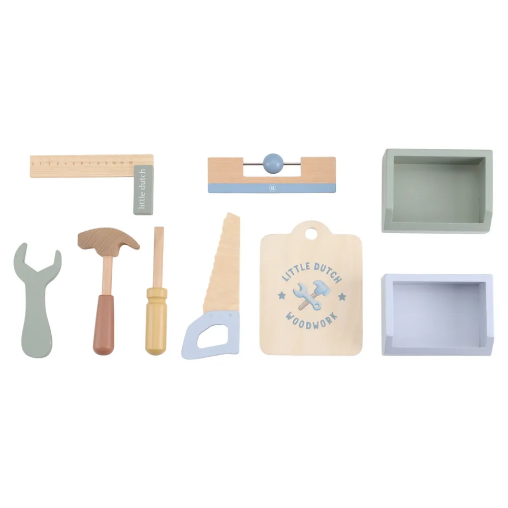 Little Dutch Arbejdsbænk blå- Værktøj & Værktøjsbænke