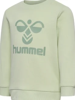 hummel Arnie crewsuit - FOG GREEN- Sweatsæt