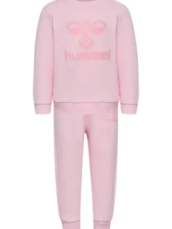 hummel Arnie crewsuit - PINK-A-BOO- Sweatsæt