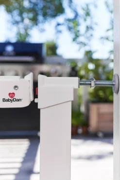 BabyDan ASTA inkl. 1 ekstra forlænger - hvid- Sikkerhedsgitre