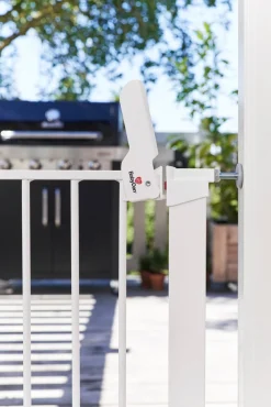 BabyDan ASTA inkl. 1 ekstra forlænger - hvid- Sikkerhedsgitre