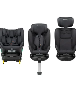 Bebeconfort Atlas 360 i-size mineral black- Autostole 40-150 Cm (0-12 År)