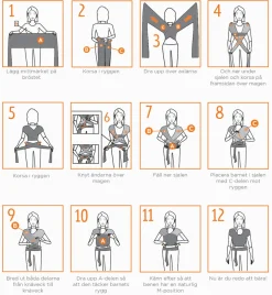 Ergobaby Aura Mesh Strækvikle - Soft Grey- Bæreseler & Vikler