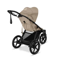 Cybex Avi Spin - Almond beige- Løbevogne|Klapvogne Med Flade Sæder