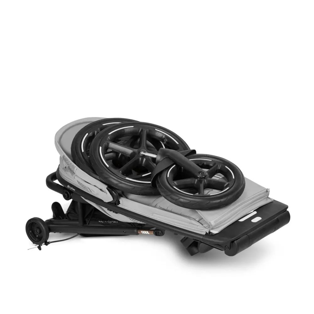 Cybex Avi Spin - Fog Grey- Løbevogne|Klapvogne Med Flade Sæder