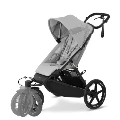 Cybex Avi Spin - Fog Grey- Løbevogne|Klapvogne Med Flade Sæder