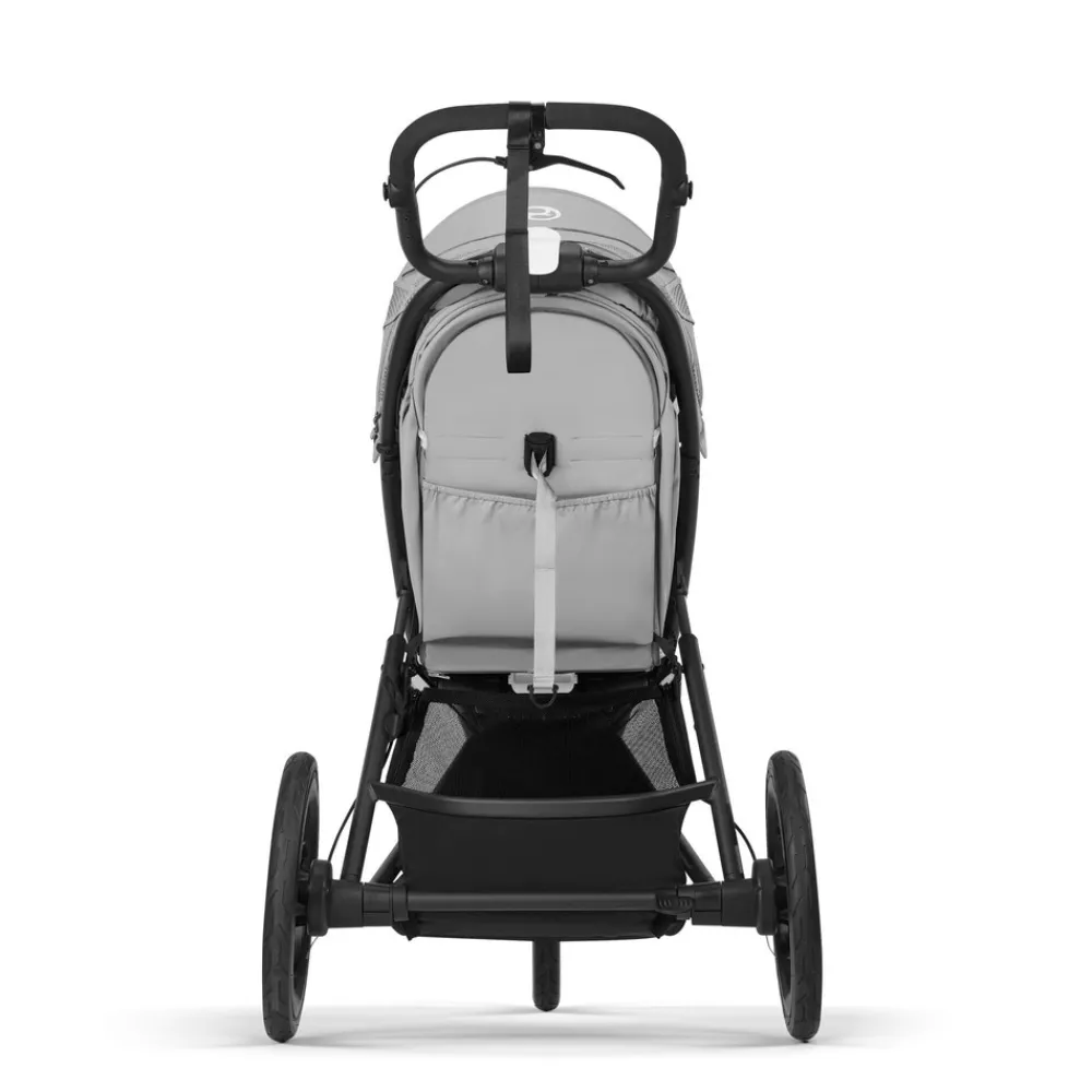Cybex Avi Spin - Fog Grey- Løbevogne|Klapvogne Med Flade Sæder