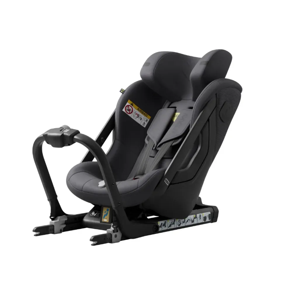 AXKID ONE 3 Arctic Mist Grey- Autostole 61-105 Cm (3 Mdr.-4 År)